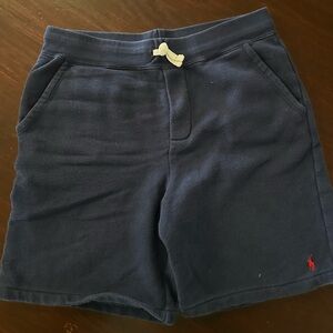 Boys Ralph Lauren Navy Blue Polo Comfy Shorts